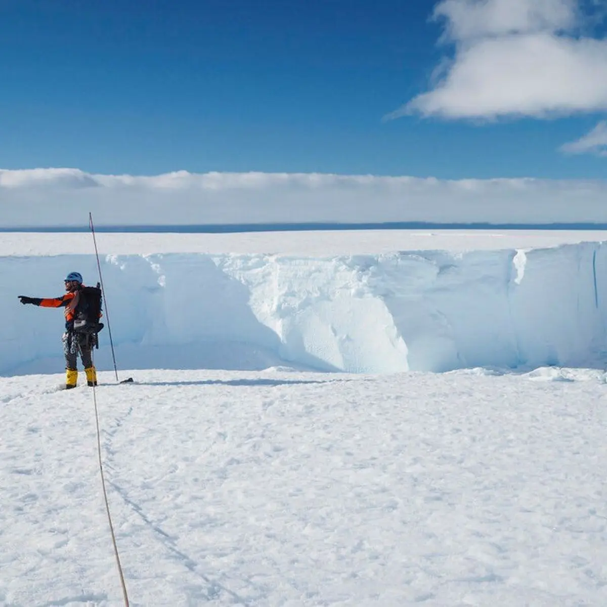 Photo: Demokratis.co.id Researchers find thriving ecosystems beneath Antarctica ice sheets